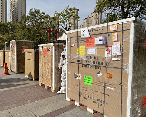 鹽城地區首臺手術機器人圓滿裝機