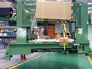 【快訊】我司代理的華業鋼構核電裝備有限公司設備順利運抵