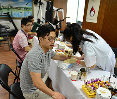 盡一點薄力、獻一份愛心——記技術公司無償獻血活動