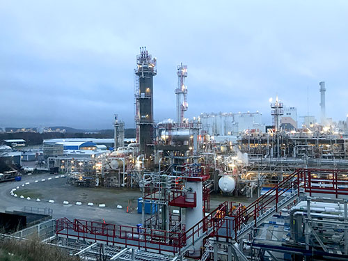 JOC承包建設(shè)瑞典氯堿項(xiàng)目成功開(kāi)車