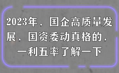 國務院國資委權威解讀中央企業“一利五率”經營指標體系