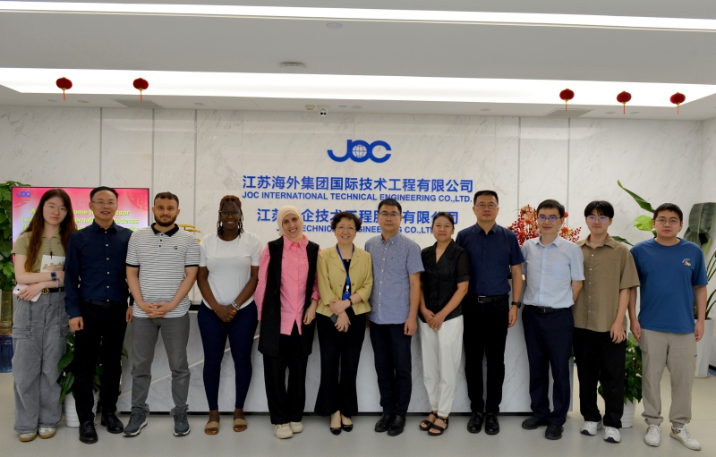 南京農業大學留學生代表團走進海企技術
